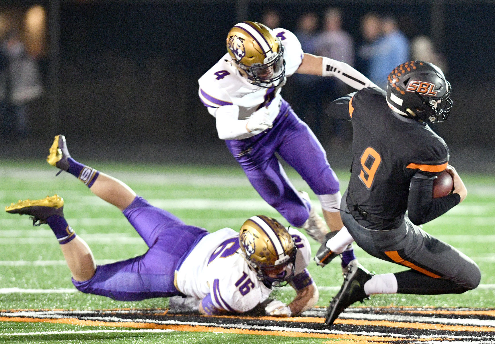 Sergeant Bluff-Luton vs Spencer 3A quarterfinal football